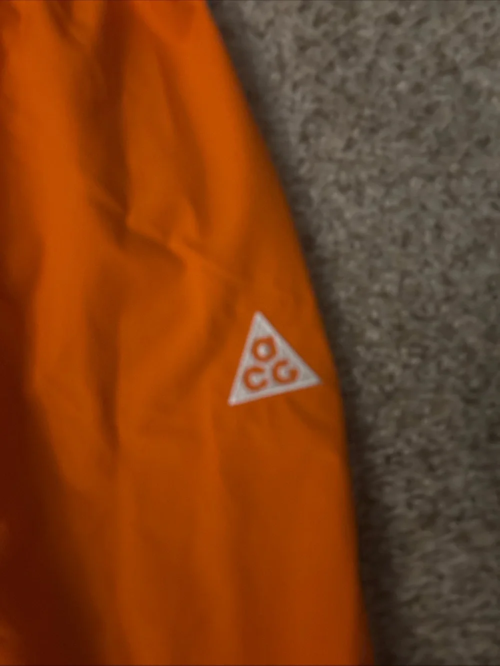 Nike Orange ACG Drawstring Skirt